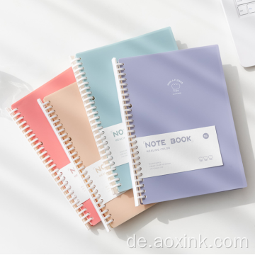 Hot Selling Line A5/B5 Spiral Notebook Tagebuchnotizbuch